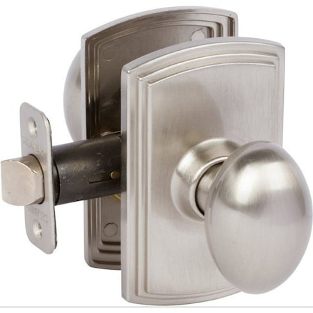 Delaney Hardware Italian Collection Canova Satin Nickel Hall/Closet Door Knob 364501